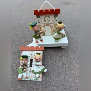 Castle  Vintage Nursery Nightlight & Switch Boy, Girl Underwriters Laboratories